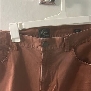 Bixby Men's Modern Fit Chinos - Warm Brown
